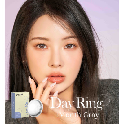 Ann365 1Month – Day Ring Gray 日光지環•灰 月拋 2片裝